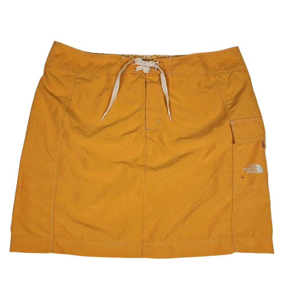 Y2K The North Face Womens 10 Hiking Cargo Pocket Skirt Beach Travel VTG Outdoor